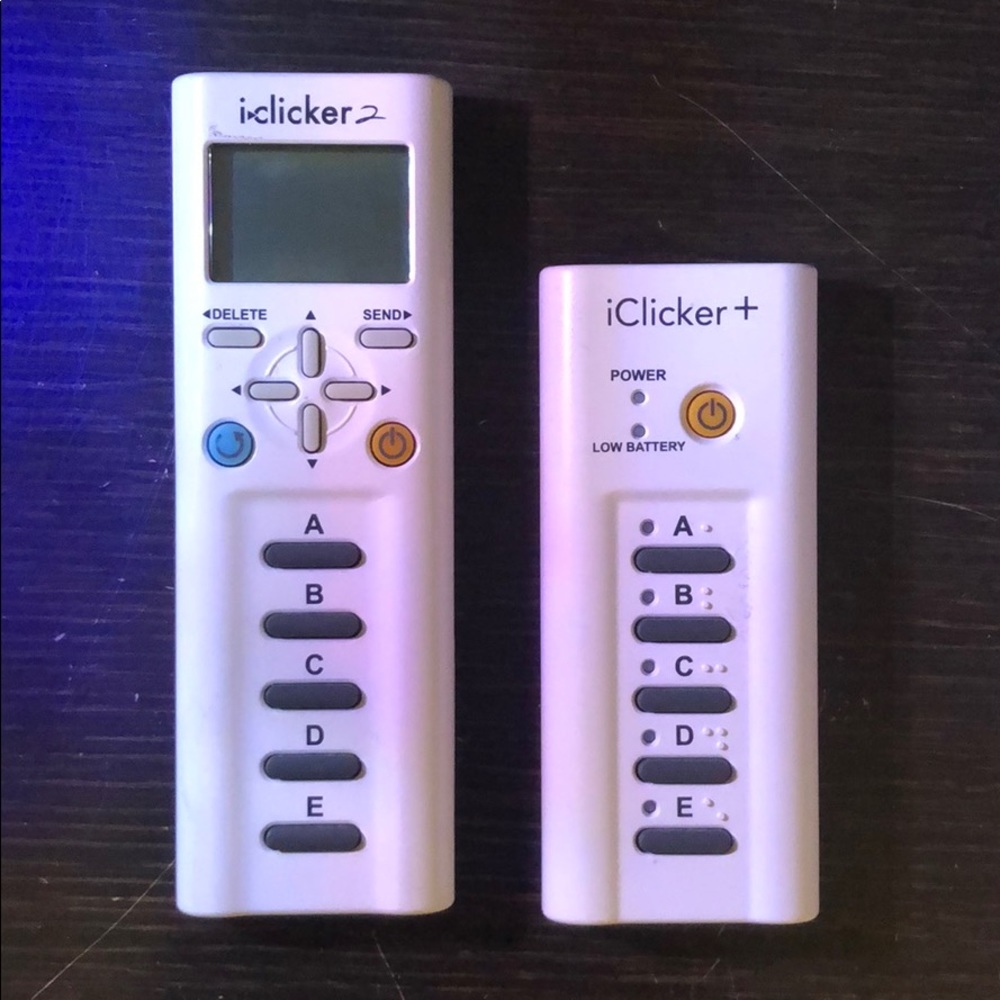 2 iclickers
